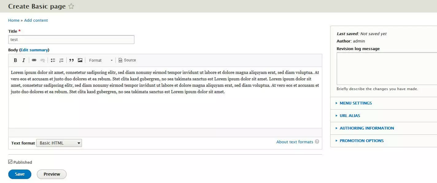 Imagen: Tutorial de Drupal: cómo crear una página básica con Drupal