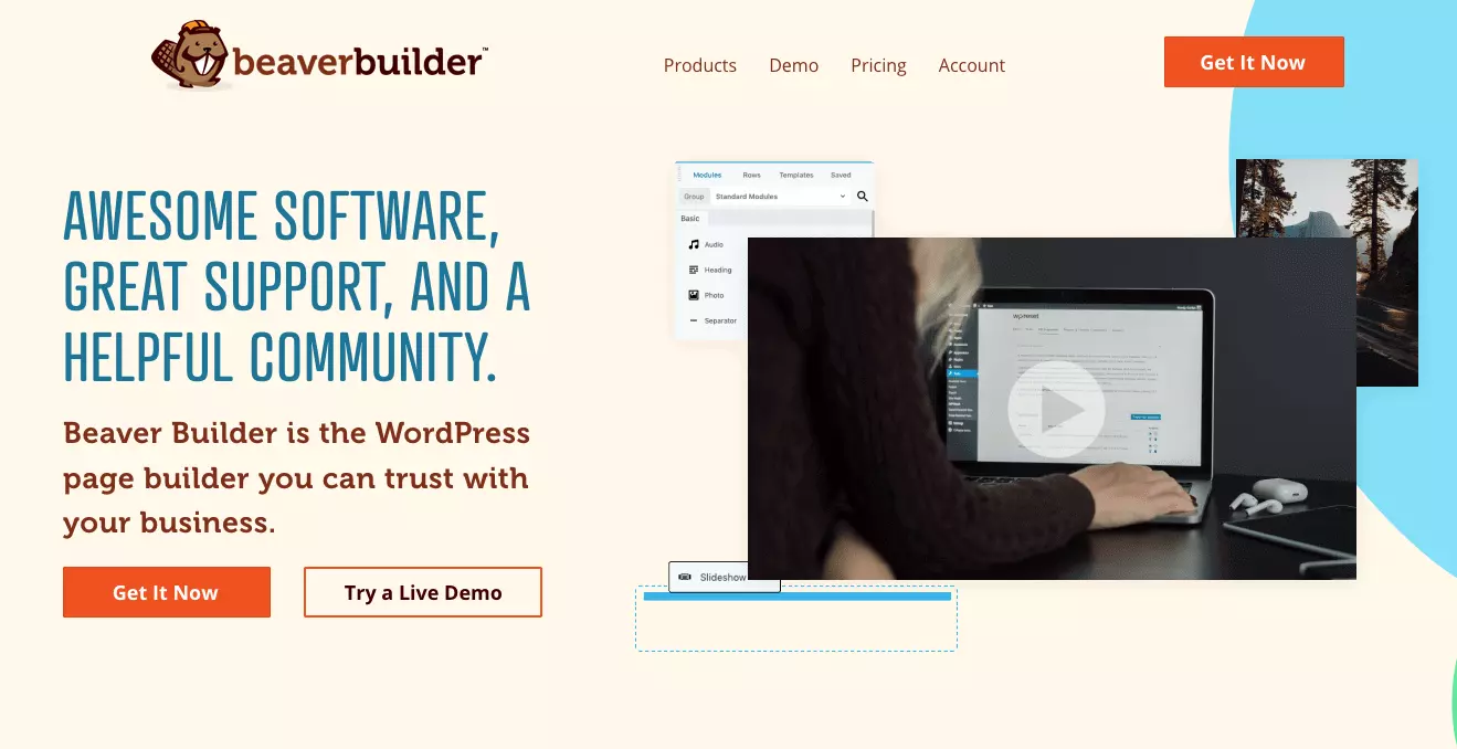 Imagen: Página web de Beaver Builder