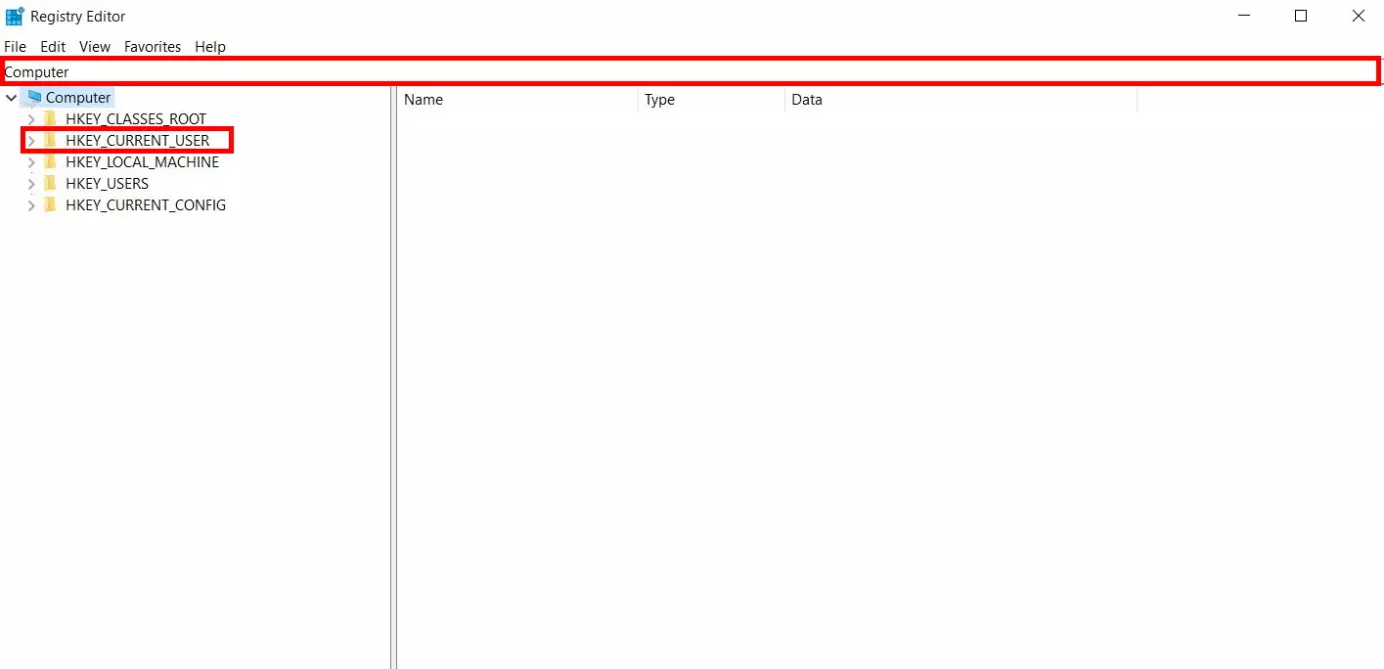 Imagen: Windows 10: editor del registro