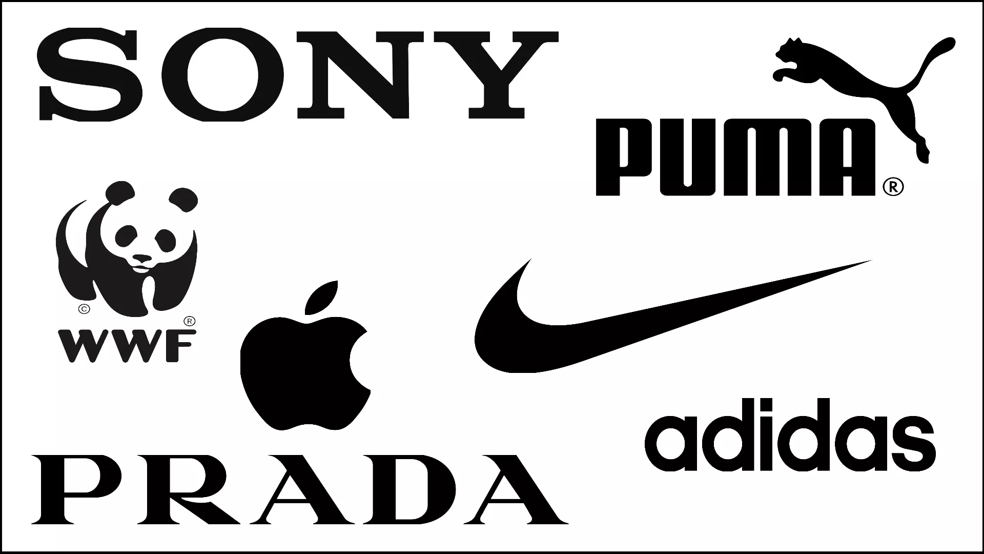 Ejemplos de logos negros Imagen: Ejemplos de logos negros